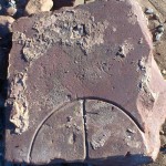 Stone from possible Lime kiln building, Thurstaston