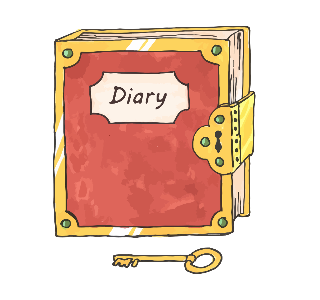 image of a diary