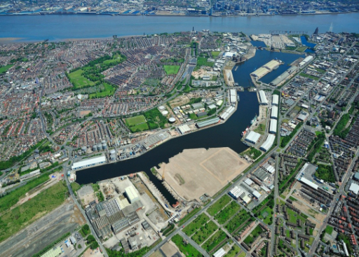 Image of Wirral Waters complex at Birkenhead